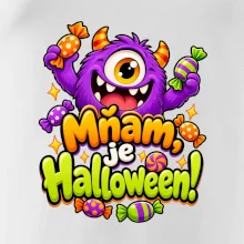 Mňam je Halloween cukríkové strašidlo