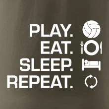 Play Eat Sleep Repeat volejbal