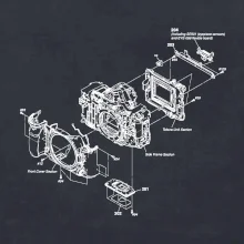 Nákres Digitálny fotoaparát