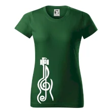 Husľový kľúč gitara