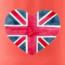 Britské srdce maľované Britské srdce maľované