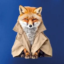 Líška v kabáte Líška v kabáte