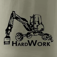 Hard Work kráčajúce rýpadlo