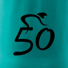 Cyklista oslavuje päťdesiatku (50)