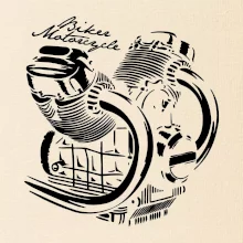 Biker Motorcycle motor