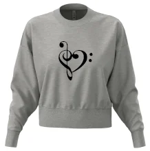 Husľový kľúč srdce