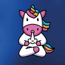 Yoga fučiaci jednorožec