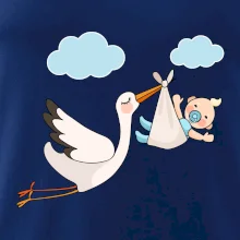 Bocian čakáme bábätko - chlapec Bocian čakáme bábätko - chlapec