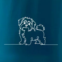 Havanský psík linka jedným ťahom