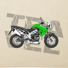 Cestovná enduro zelená