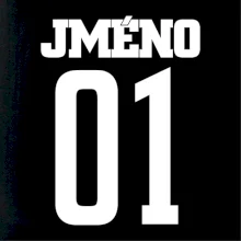 Florbalový dres - vlastné meno a číslo Florbalový dres - vlastné meno a číslo
