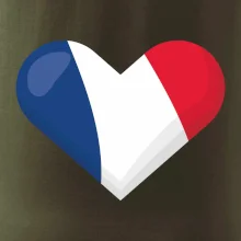 Francúzska vlajka srdca