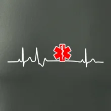 EKG rescue červená hviezda