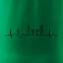 EKG rodina a dvaja chlapci