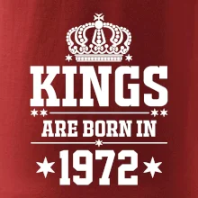 Kings are born in 1972