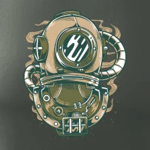 Starý potápačský skafander