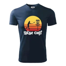 Disc golf postava vintage Disc golf postava vintage