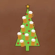 Nepotrebujem nič viac - strom a pivo (Pecka design)