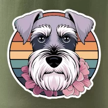 Bradáč - sučka a kvety