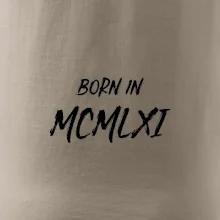 Born in - Rímske číslo 1961