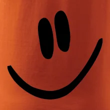 Emoji bez obrysu - usmev