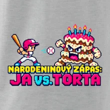 Narodeninový zápas ja proti torte