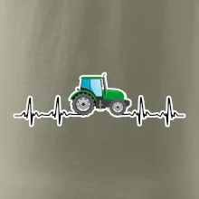Traktor farebný ekg