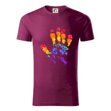 LGBT hand print