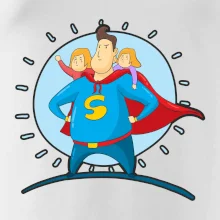 Ocko superman - dievča a dievča