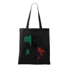 Taliansko obrys vlajka