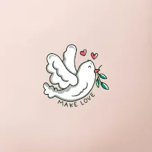 Holubica mieru - make love