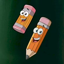 Parové tričko - Ceruzka a guma