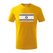 Vlajka Izrael kreslená