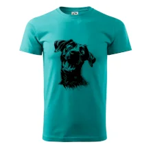 Čiernobiela karikatúra Labrador tmavý Čiernobiela karikatúra Labrador tmavý