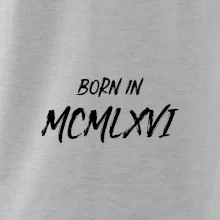 Born in - Rímske číslo 1966