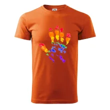 LGBT hand print