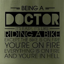 Being a doctor - bike