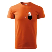 Mačka s rybou vo vrecku