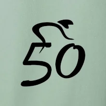 Cyklista oslavuje päťdesiatku (50)