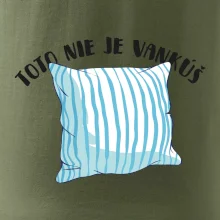 Toto nie je vankúš - modrý