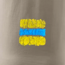 Turistická Cyklo značka - žlto modrá