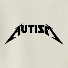 Autism rock nápis