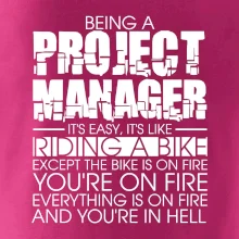 Being A Project Manager - bike