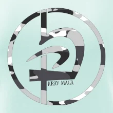 Krav maga  maskáčový nápis