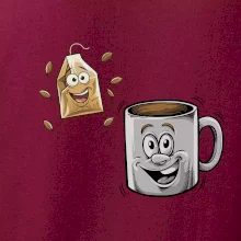 Parové tričko - Hrnček a čaj