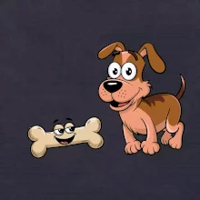 Parové tričko - Pes a kosť