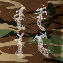 Skrútený stožiar vysokého vedenia