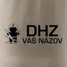 DHZ postavička - vlastný nápis DHZ postavička - vlastný nápis