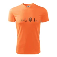 Ekg Ukrajina trojzubec Ekg Ukrajina trojzubec