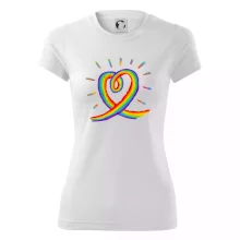 Srdce pride dúha kreslená Srdce pride dúha kreslená